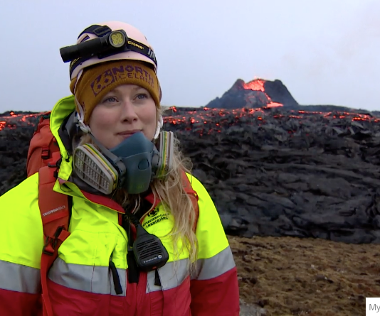 Eldgosið